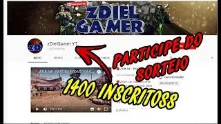 VOU SORTEAR UM CANAL NO YOUTUBE