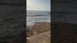 Шум моря-звук прибоя #испания #beach #waves #summer #shorts #shortsvideo #shortvideo