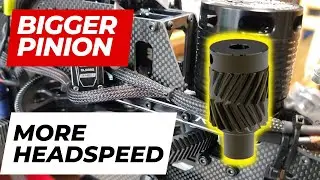 Bigger Pinion, More Headspeed! On the Tron 7.0 Advance