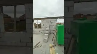 стена с газоблока