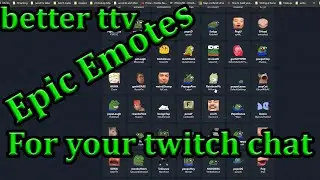 How to get better ttv emotes in my twitch chat??