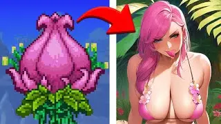 I used AI to generate Terraria as Anime Characters