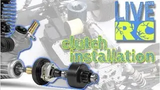 Mugen MBX6TR _Part1_ Установка сцепления ДВС \ How to install a clutch to rc car. (Part 1)