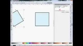 Inkscape-Tutorial: Objekte drehen