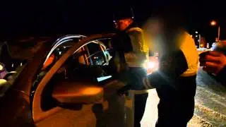 Водитель оказывает неповиновение сотруднику ГИБДД