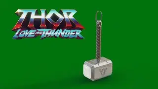 Mjolnir Green screen Effects #thorloveandthunder #greenscreenvideo #thorhammer #mjolnir