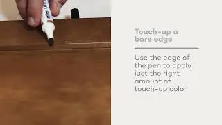 How to Touch Up a Bare Edge on KraftMaid Cabinets