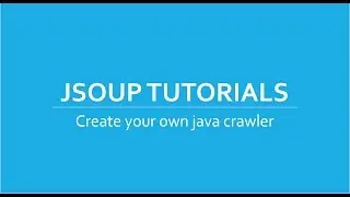 Web Crawler/Scraper in Java using Jsoup Tutorials # 7 | set up proxy | content type handling