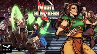 Night Slashers Remake - 1CC/Liu Feilin/Nightmare Mode
