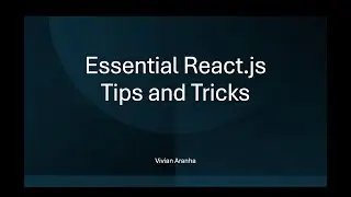 Essential React.js Tips and Tricks
