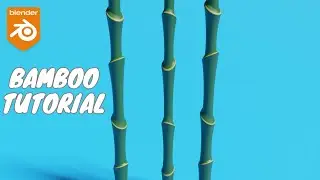 How to Create Bamboo in Blender | Tutorial