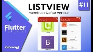 Tutorial Flutter #11 - List View
