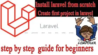 Install and setup Laravel 7 on windows 7,8,10|Laravel 7 for Beginners|create first laravel project