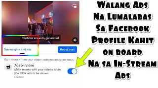 Walang Ads na Lumalabas sa Facebook? | How to Enabled In-Stream Ads facebook Profile? | Tip Rona