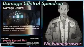 World Record Speedrun on Damage Control - Alien Isolation