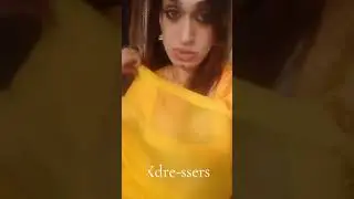 #Transgender​ #crossdresser​ Boy to girl in Makeup and in sareee with friends