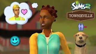 He Was a Paper Boy 👀 Townieville #1 🔷 Sims 2
