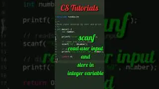 Program to read user input from console | Print integer number | Basics 