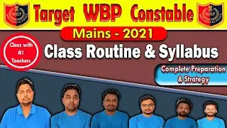 Target WBP Mains 2021 | WBP Mains Preparation and Strategy | WBP Constable Mains Exam Class 2021 RCA