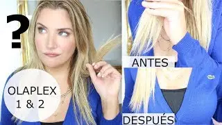 OLAPLEX, REALMENTE FUNCIONA? | ANTES Y DESPUÉS DEL TRATAMIENTO PROFESIONAL (IN SPANISH)