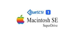 [Mac-07] Macintosh SE SuperDrive + BlueSCSI 1 HardWare