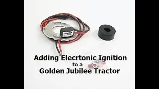 Installing Pertronix electronic ignition on a Jubilee/NAA tractor.