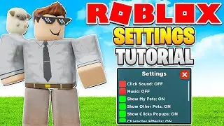 Settings! How to Make a Simulator in Roblox Episode 53