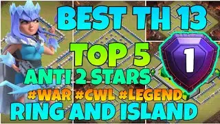 Top 5 Best Th13 WAR Base With LINKS | Th13 Anti 2 Stars Th13 WAR BASE | Best Th13  War Base 2020