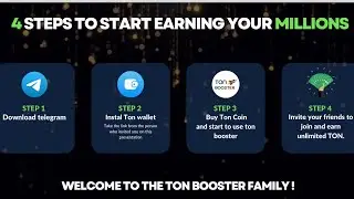 How to Setup TON Booster Account