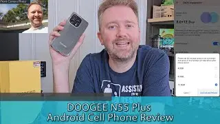 GREAT ENTRY LEVEL PHONE - DOOGEE N55 Plus Android Cell Phone Review