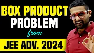 Most Repeated Concept of Vectors in JEE Exam