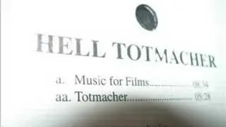DJ Hell - Music For Films