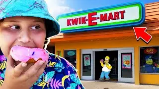 We Visit The REAL LIFE Simpson’s Kwik-E-Mart