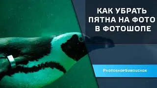 Как убрать пятна на фото в фотошопе
