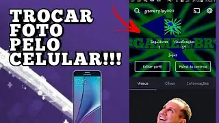 COMO TROCAR FOTO DE PERFIL DA TWICH PELO CELULAR! | MÉTODO ATUALIZADO 