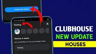 Clubhouse new update | Clubhouse Houses update | Create my house | Clubhouse update 2023