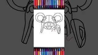 How to draw moe form brawl stars  #drawniceandeasy #brawlstars #moe #drawing