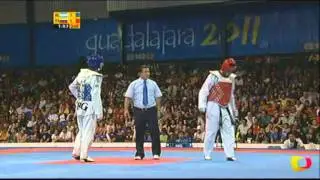 Sebastian Crismanich (ARG) v Carlos Vazquez (VEN) | Taekwondo at the 2011 Pan Am Games