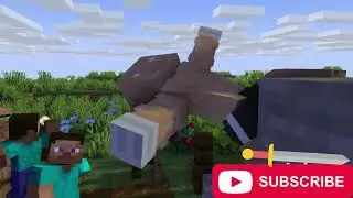 Minecraft animation Excalibur