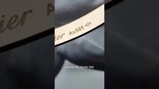 What does a 585 or 750 fineness mark on a piece of jewelry mean? 