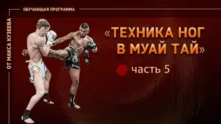 ТЕХНИКА НОГ В МУАЙ ТАЙ ЧАСТЬ 5