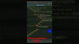 Laravel pagination solution