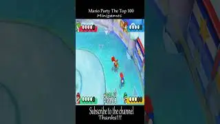 Shorts Mario Party The Top 100 Minigames -  Later Skater Game #wiiparty  #wiiparty #wiipartyu