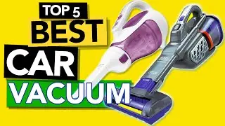✅ TOP 5 Best Car Vacuum Cleaner 2024 (Cordless & Handheld)