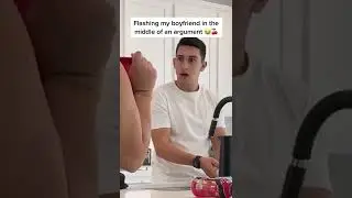 FL@SHING My Boyfriend In The MIddle Of An Argument!! 