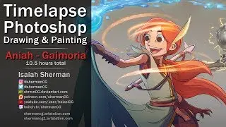 How to Draw - Drawing Timelapse - Aniah - Gaimoria pt.2