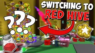 SWITCHING To RED HIVE! | Roblox Bee Swarm Simulator! (Part. 1)