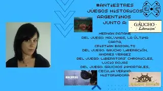 #AntiEstres charlando con creadores de juegos argentinos históricos