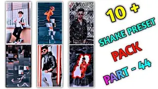 Shake Effect Preset Pack | Trending Alight Motion Shake Effect Preset | Alight Motion Shake Pack