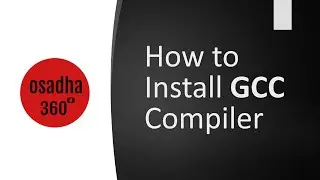 How to install Gcc compiler in sinhala